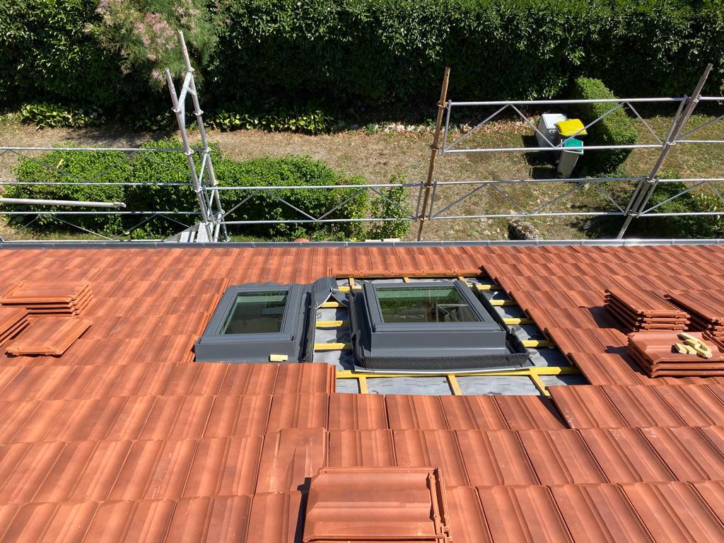 installation fenêtre de toit