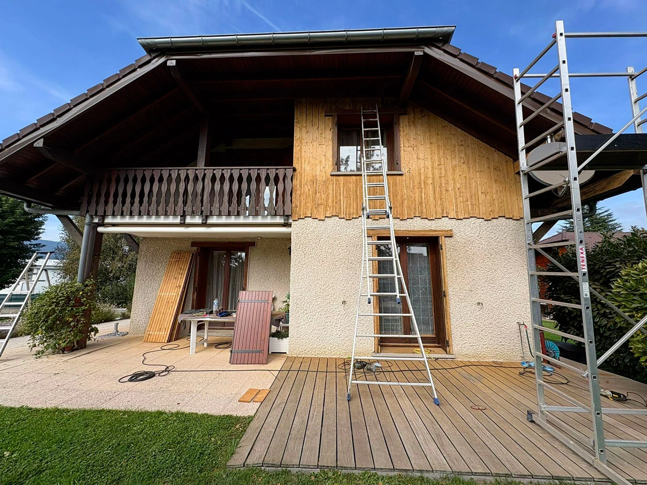 artisan rénovation bardage bois